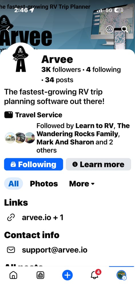 DistantPrairie1275's submission for the "Follow Arvee.io on Facebook" challenge