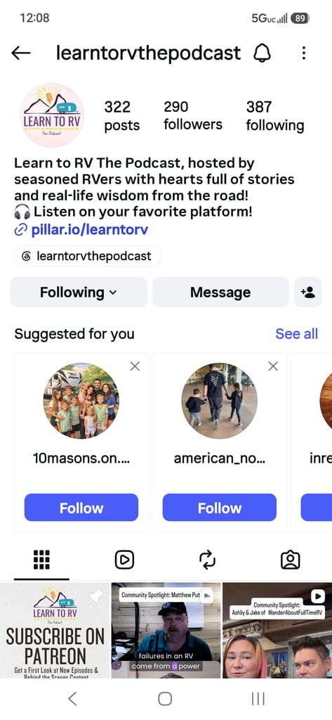 samhartman's submission for the "Follow @LearntorvPodcast" challenge